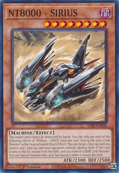 NT8000 - SIRIUS — Alliance Insight — Yu-Gi-Oh!