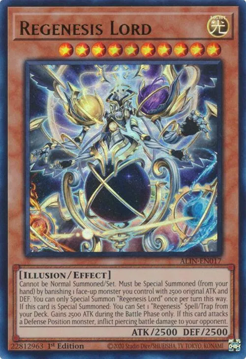Regenesis Lord — Alliance Insight — Yu-Gi-Oh!