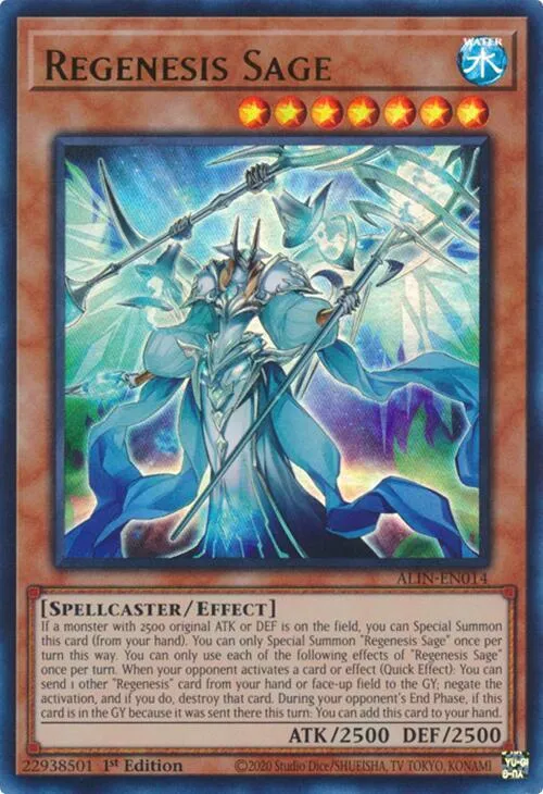 Regenesis Sage — Alliance Insight — Yu-Gi-Oh!
