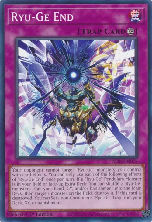 Ryu-Ge End — Alliance Insight — Yu-Gi-Oh!