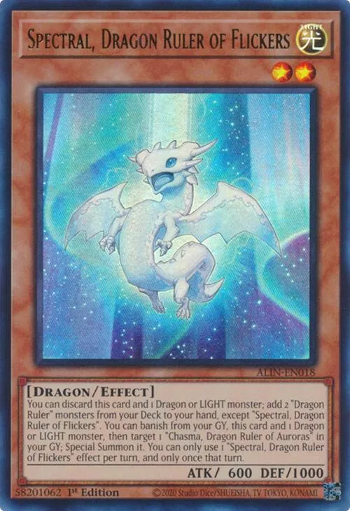 Spectral, Dragon Ruler of Flickers — Alliance Insight — Yu-Gi-Oh!