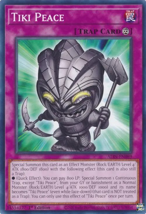 Tiki Peace — Alliance Insight — Yu-Gi-Oh!