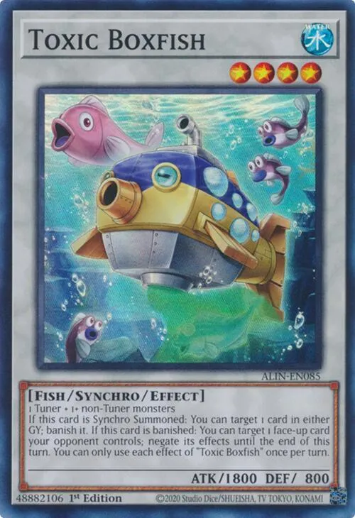 Toxic Boxfish — Alliance Insight — Yu-Gi-Oh!