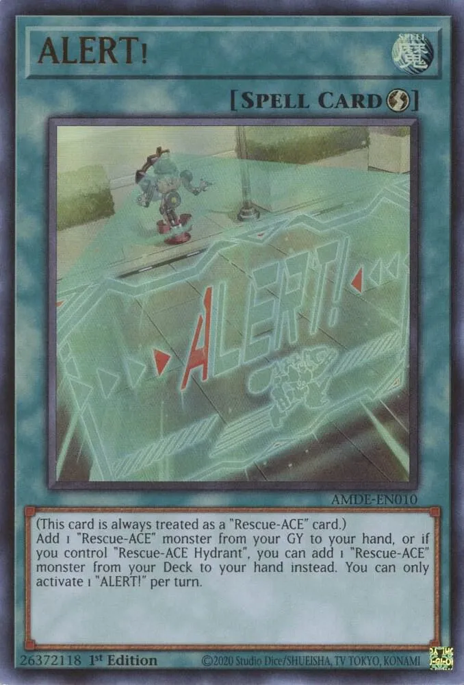 ALERT! — Amazing Defenders — Yu-Gi-Oh!