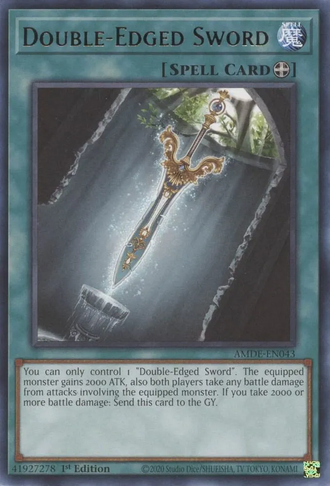 Double-Edged Sword — Amazing Defenders — Yu-Gi-Oh!