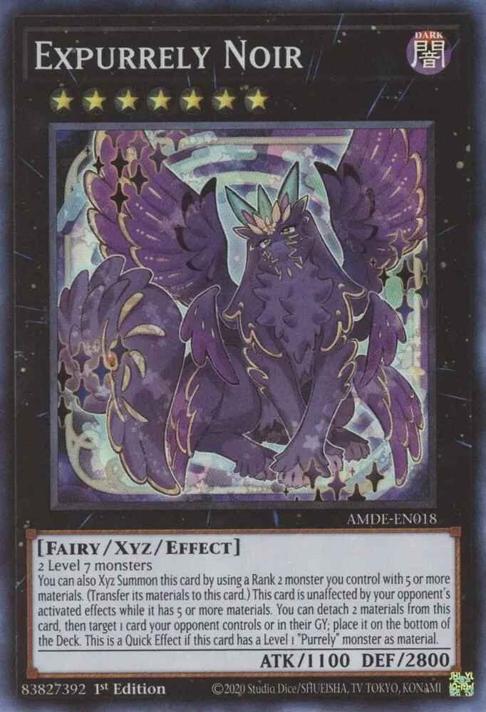 Expurrely Noir — Amazing Defenders — Yu-Gi-Oh!