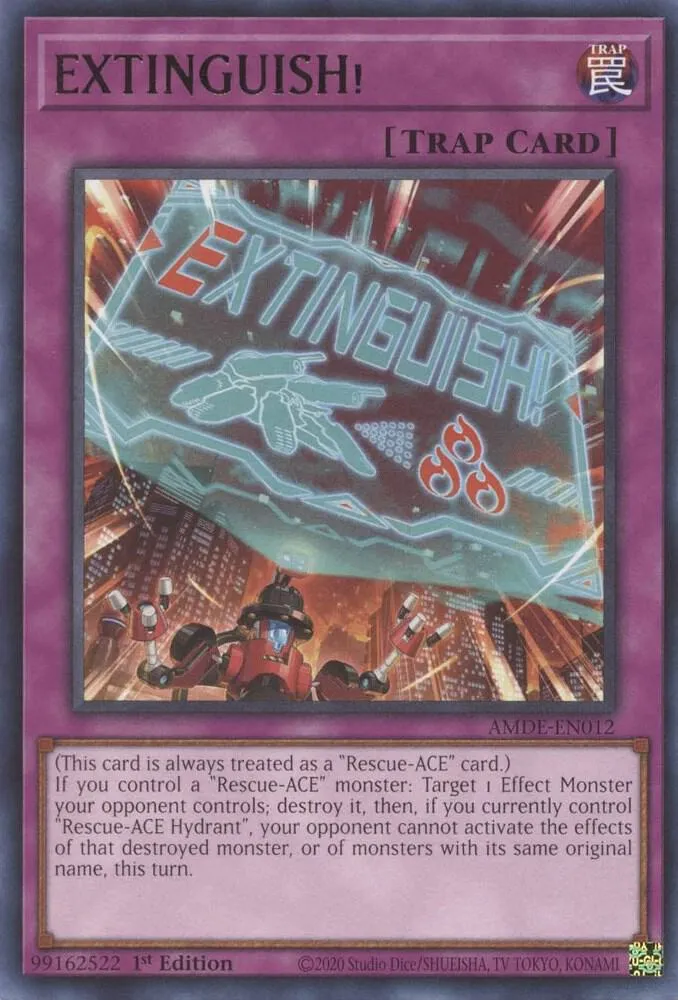 EXTINGUISH! — Amazing Defenders — Yu-Gi-Oh!