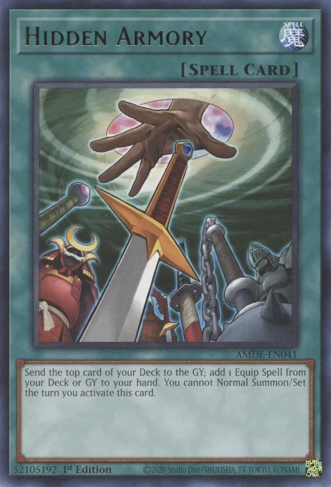Hidden Armory — Amazing Defenders — Yu-Gi-Oh!