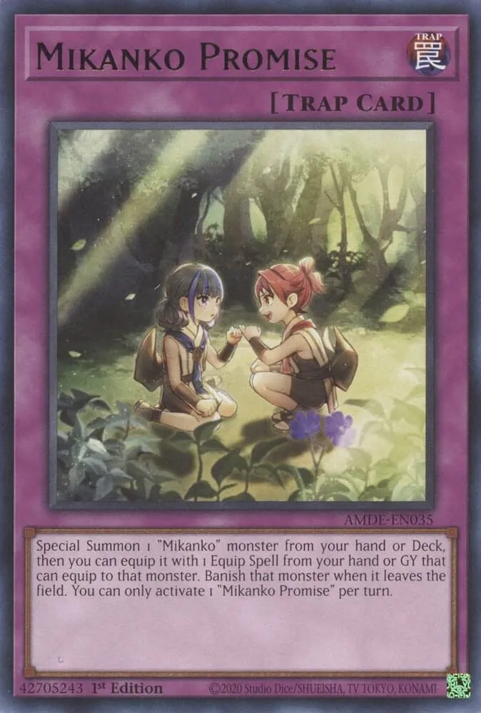 Mikanko Promise — Amazing Defenders — Yu-Gi-Oh!