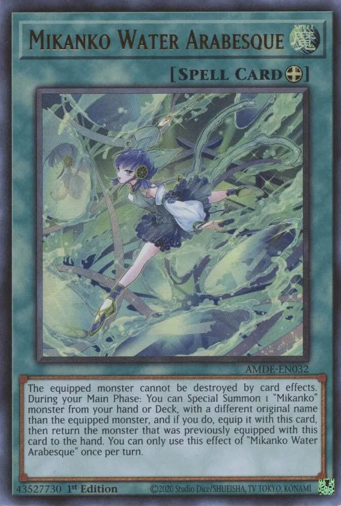 Mikanko Water Arabesque — Amazing Defenders — Yu-Gi-Oh!