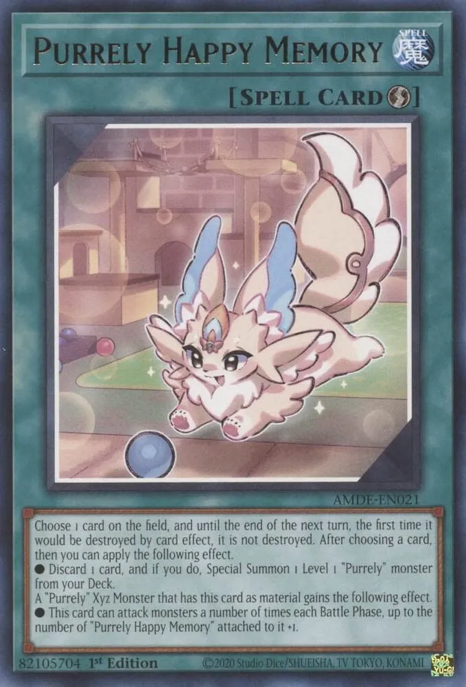 Purrely Happy Memory — Amazing Defenders — Yu-Gi-Oh!