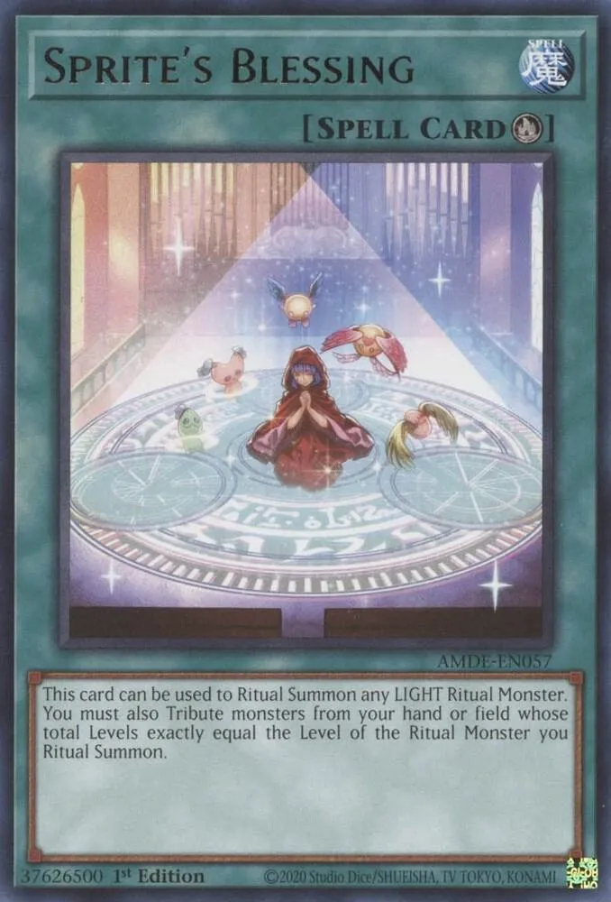 Sprite's Blessing — Amazing Defenders — Yu-Gi-Oh!
