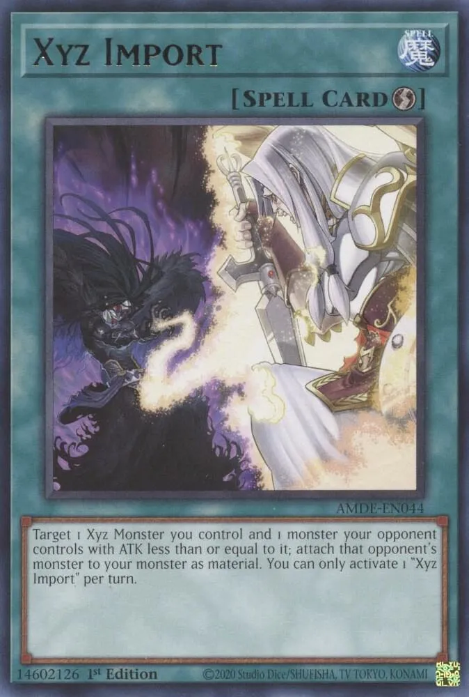 Xyz Import — Amazing Defenders — Yu-Gi-Oh!