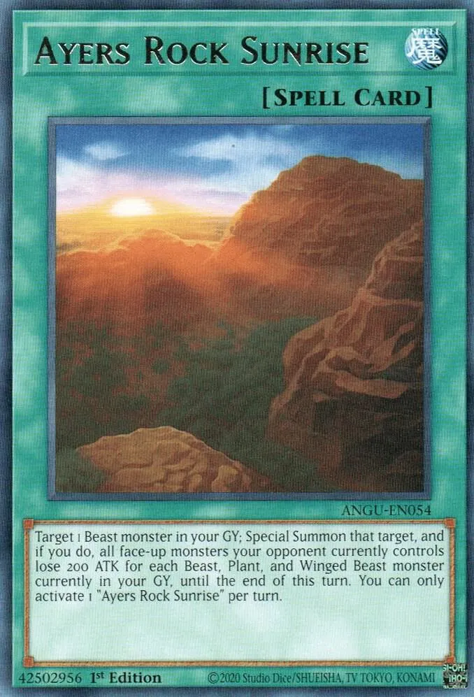 Ayers Rock Sunrise — Ancient Guardians — Yu-Gi-Oh!
