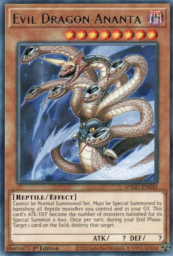 Evil Dragon Ananta — Ancient Guardians — Yu-Gi-Oh!