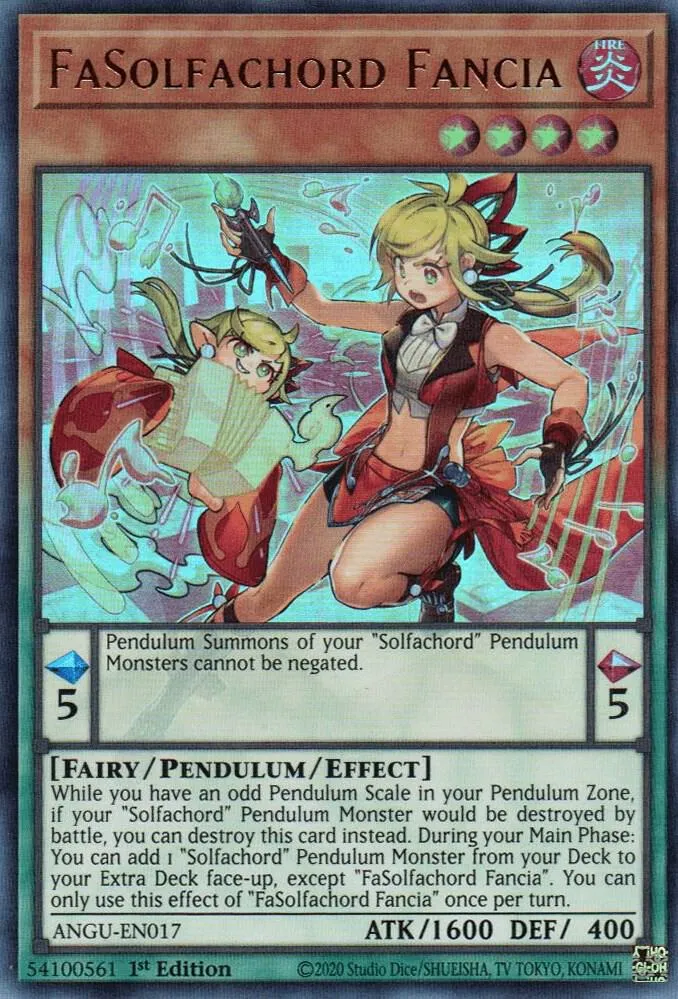 FaSolfachord Fancia — Ancient Guardians — Yu-Gi-Oh!