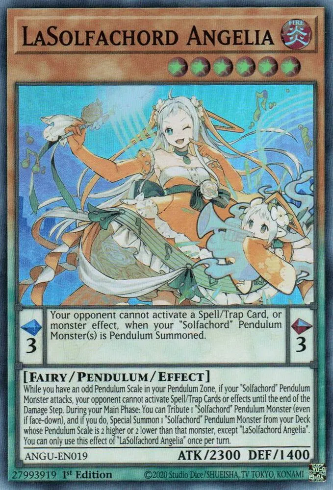 LaSolfachord Angelia — Ancient Guardians — Yu-Gi-Oh!