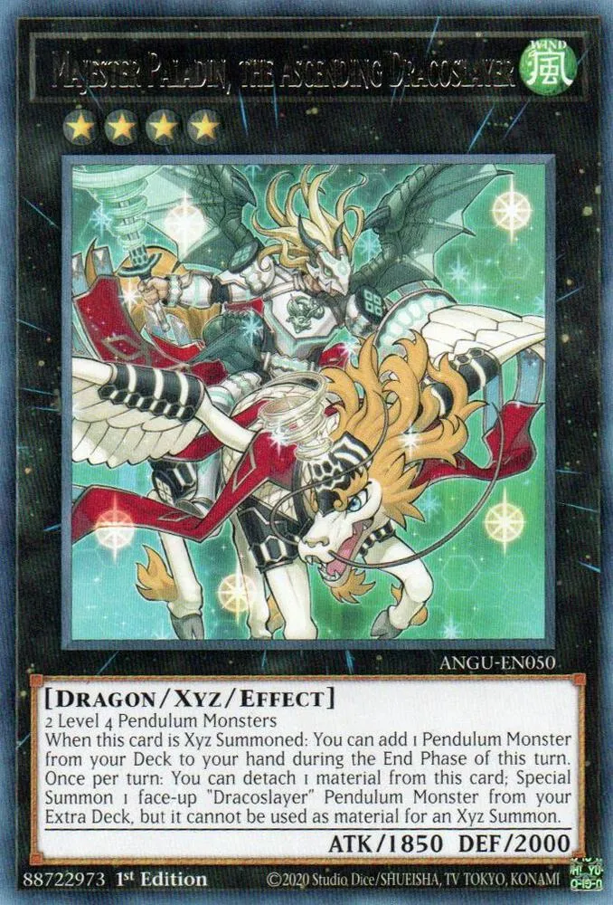 Majester Paladin, the Ascending Dracoslayer — Ancient Guardians — Yu-Gi-Oh!