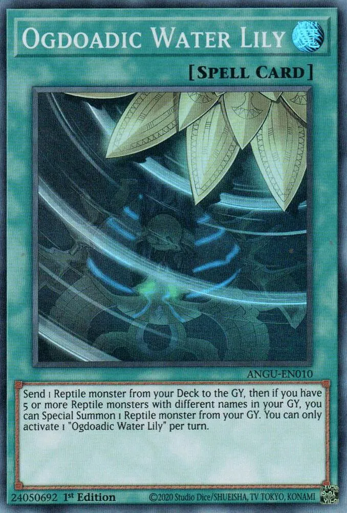 Ogdoadic Water Lily — Ancient Guardians — Yu-Gi-Oh!