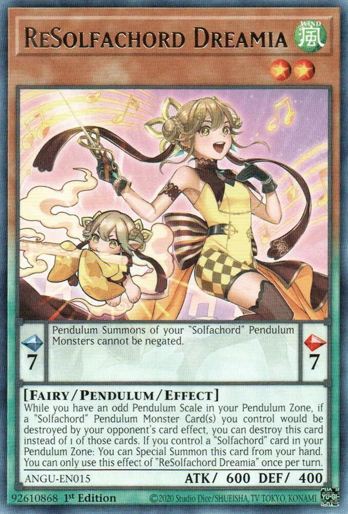 ReSolfachord Dreamia — Ancient Guardians — Yu-Gi-Oh!