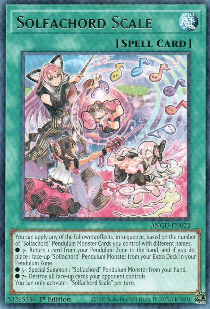 Solfachord Scale — Ancient Guardians — Yu-Gi-Oh!