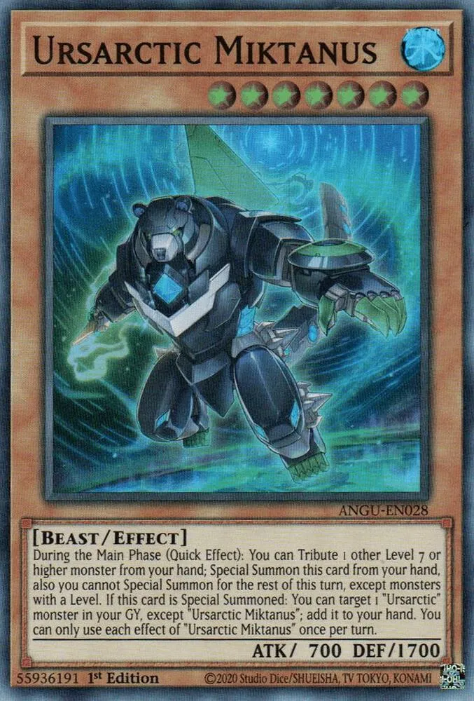 Ursarctic Miktanus — Ancient Guardians — Yu-Gi-Oh!