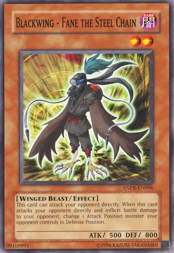 Blackwing - Fane the Steel Chain — Ancient Prophecy - Unlimited — Yu-Gi-Oh!