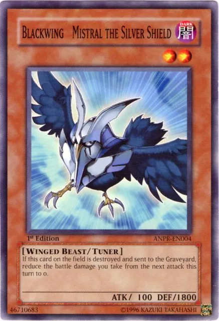 Blackwing - Mistral the Silver Shield — Ancient Prophecy — Yu-Gi-Oh!