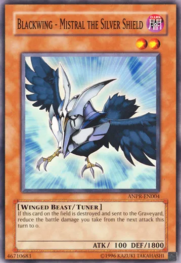Blackwing - Mistral the Silver Shield — Ancient Prophecy - Unlimited — Yu-Gi-Oh!