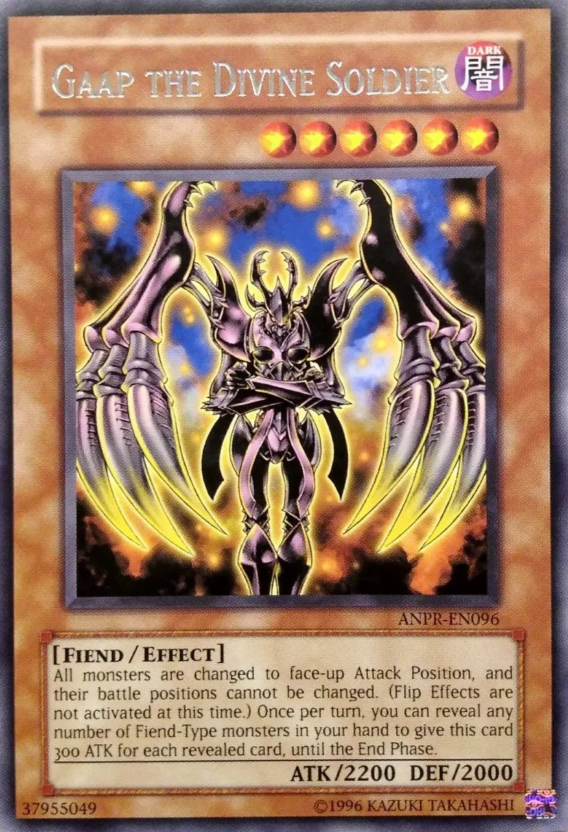 Gaap the Divine Soldier — Ancient Prophecy - Unlimited — Yu-Gi-Oh!