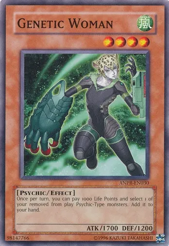 Genetic Woman — Ancient Prophecy - Unlimited — Yu-Gi-Oh!