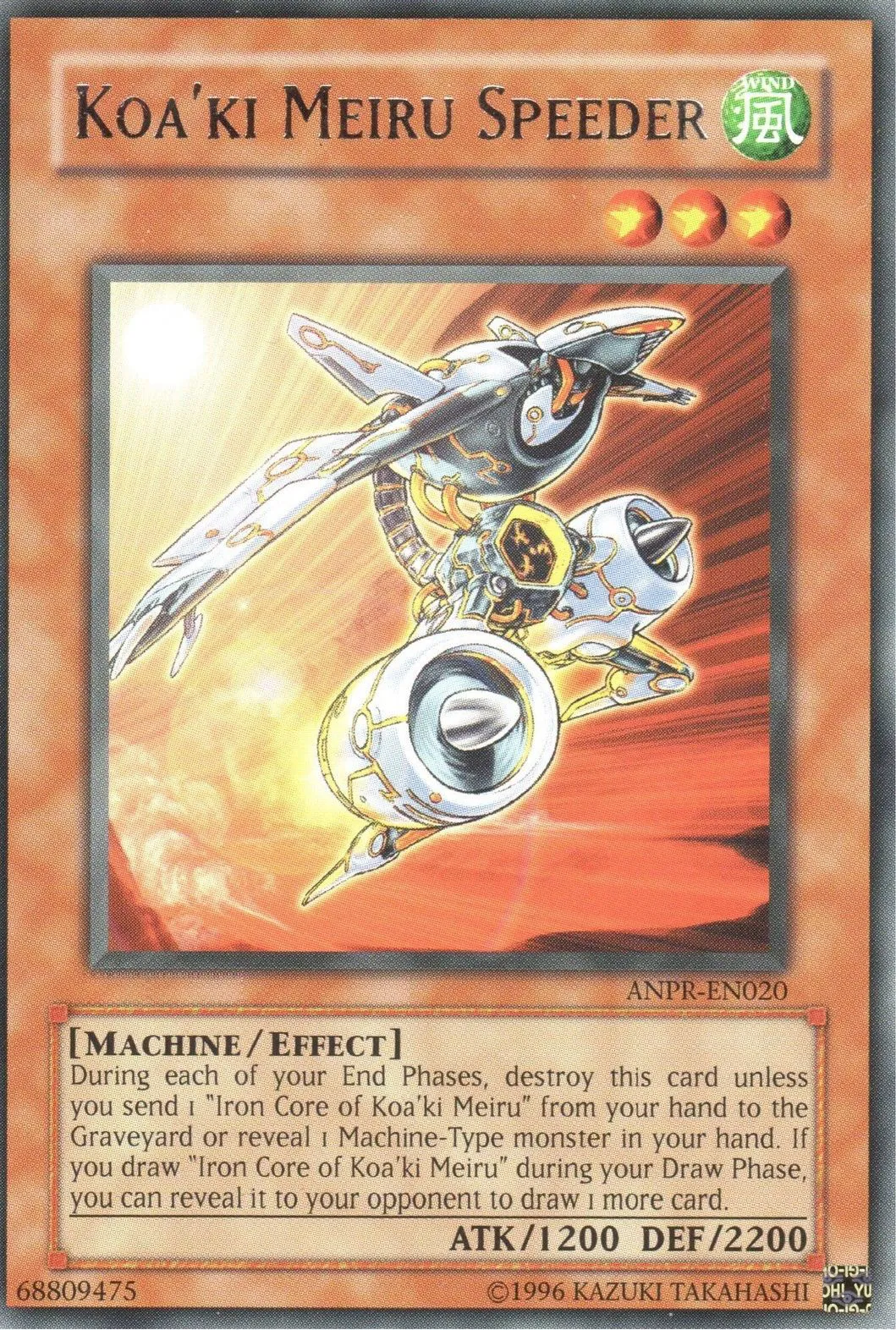 Koa'ki Meiru Speeder — Ancient Prophecy - Unlimited — Yu-Gi-Oh!