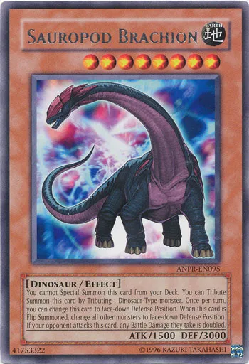 Sauropod Brachion — Ancient Prophecy - Unlimited — Yu-Gi-Oh!