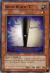 Product image for Shiny Black "C"