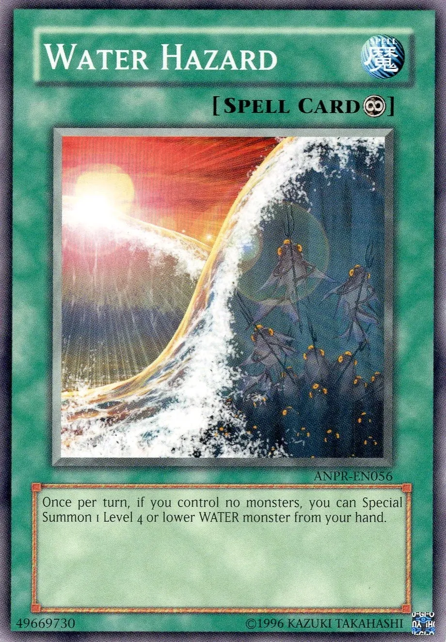Water Hazard — Ancient Prophecy - Unlimited — Yu-Gi-Oh!