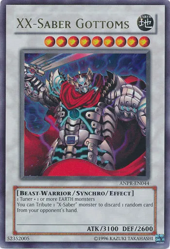 XX-Saber Gottoms — Ancient Prophecy - Unlimited — Yu-Gi-Oh!