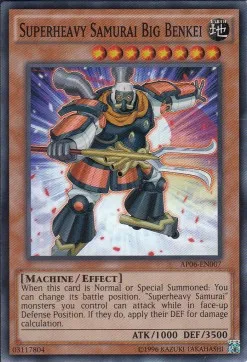 Superheavy Samurai Big Benkei — Astral Pack Six — Yu-Gi-Oh!
