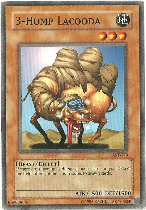 3-Hump Lacooda — Ancient Sanctuary - Unlimited — Yu-Gi-Oh!