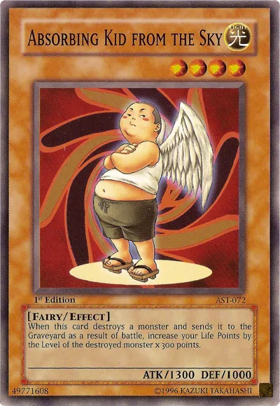 L'Enfant Absorbant venu du Ciel from Ancient Sanctuary - Yu-Gi-Oh!
