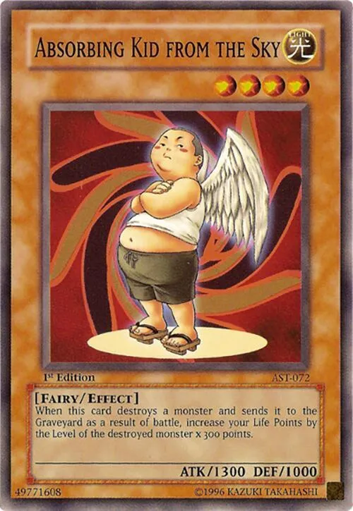 Absorbing Kid from the Sky — Ancient Sanctuary - Unlimited — Yu-Gi-Oh!