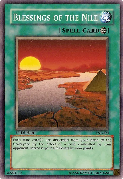 Blessings of the Nile — Ancient Sanctuary — Yu-Gi-Oh!