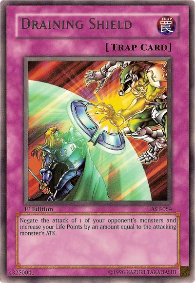 Draining Shield — Ancient Sanctuary — Yu-Gi-Oh!