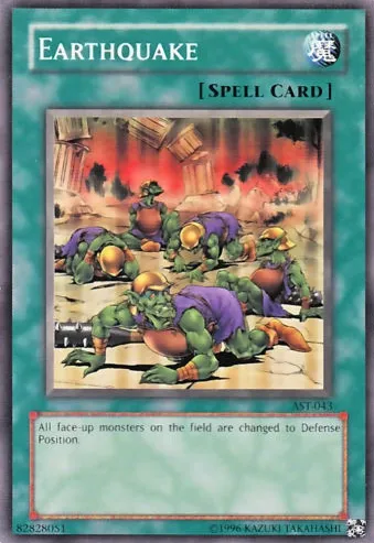 Earthquake — Ancient Sanctuary - Unlimited — Yu-Gi-Oh!