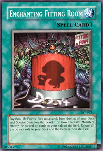 Enchanting Fitting Room — Ancient Sanctuary - Unlimited — Yu-Gi-Oh!