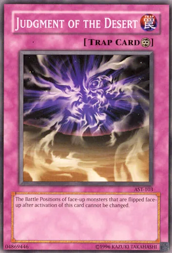 Judgment of the Desert — Ancient Sanctuary - Unlimited — Yu-Gi-Oh!