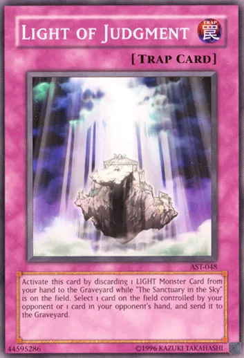 Light of Judgment — Ancient Sanctuary - Unlimited — Yu-Gi-Oh!