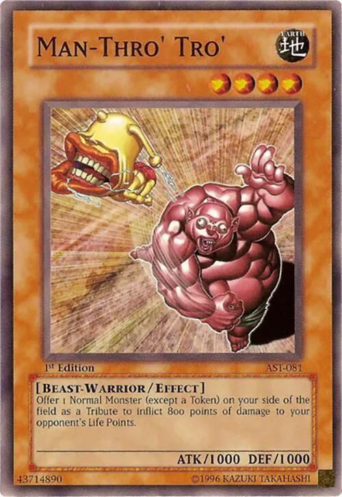 Man-Thro' Tro' — Ancient Sanctuary - Unlimited — Yu-Gi-Oh!
