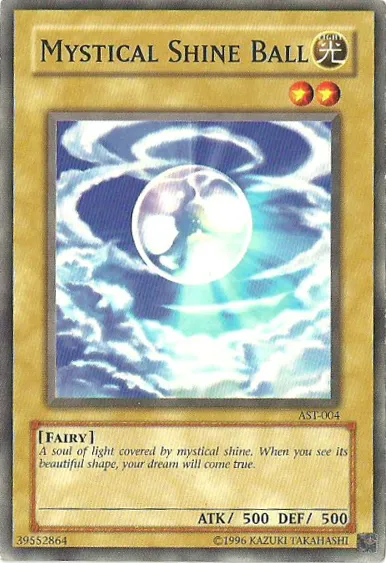 Mystical Shine Ball — Ancient Sanctuary - Unlimited — Yu-Gi-Oh!