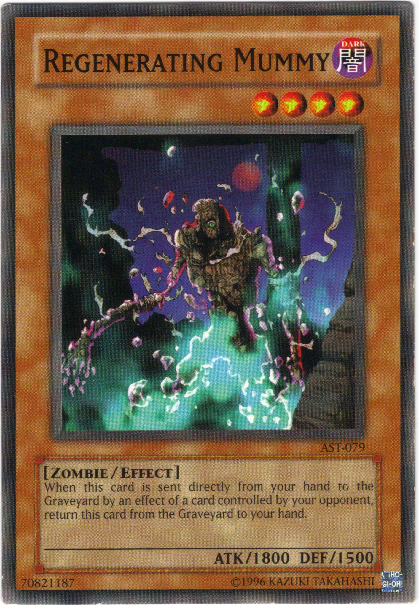 Regenerating Mummy — Ancient Sanctuary - Unlimited — Yu-Gi-Oh!