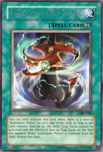 Talisman of Trap Sealing — Ancient Sanctuary - Unlimited — Yu-Gi-Oh!